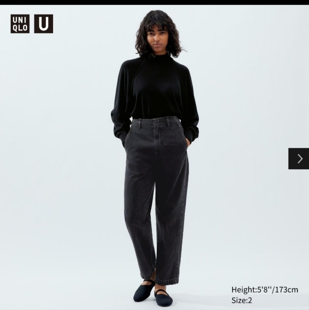 Uniqlo U Straight Pants 27x31